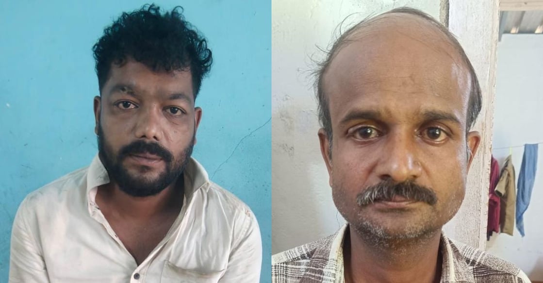  Sunil Gopi (L) and Vijayaraj. Photo: Special arrangement