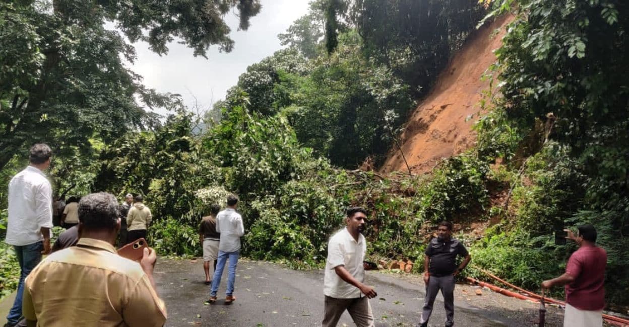Landslip hits Kochi-Dhanushkodi National Highway in Idukki; traffic restored after two hours