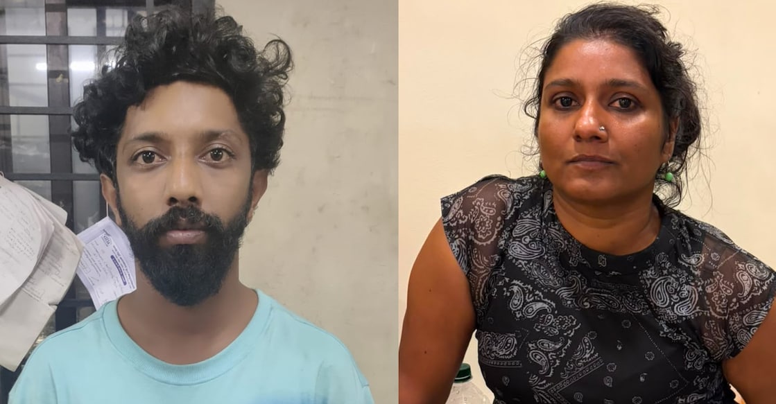 Mohammed Shafi (L) and Saritha. Photo: Special arrangement