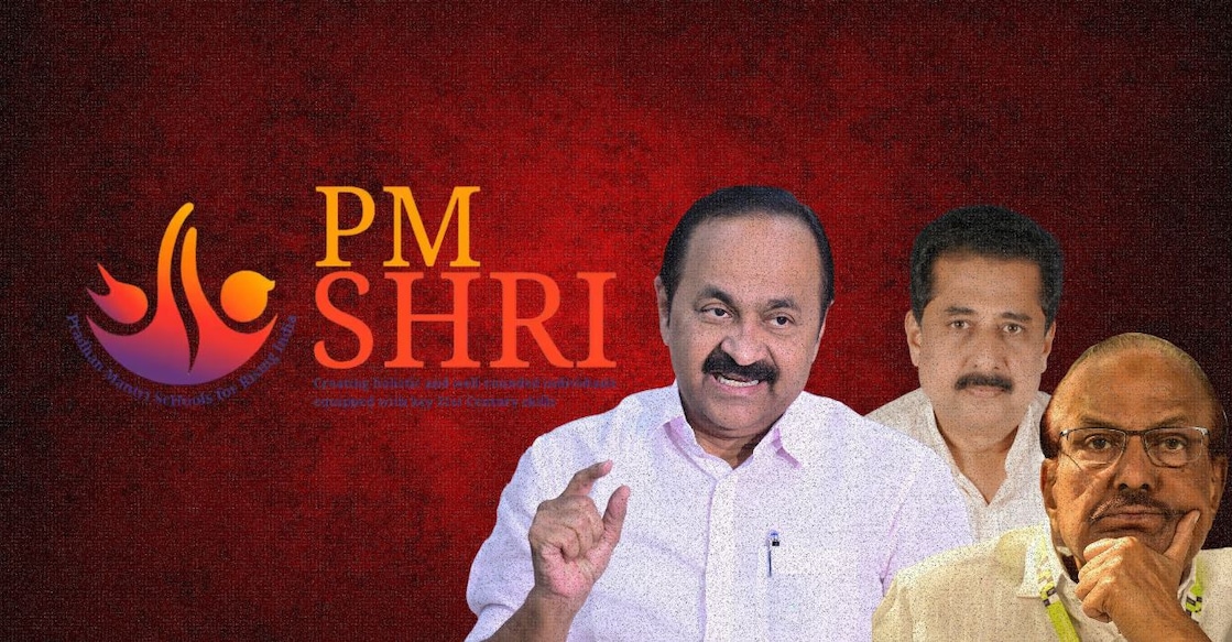 VD Satheesan, N Shamsudheen and P K Kunhalikutty. File Photos. 