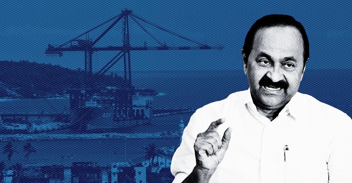 Vizhinjam Port, Chief Minister V D Satheesan. Photo: Manorama
