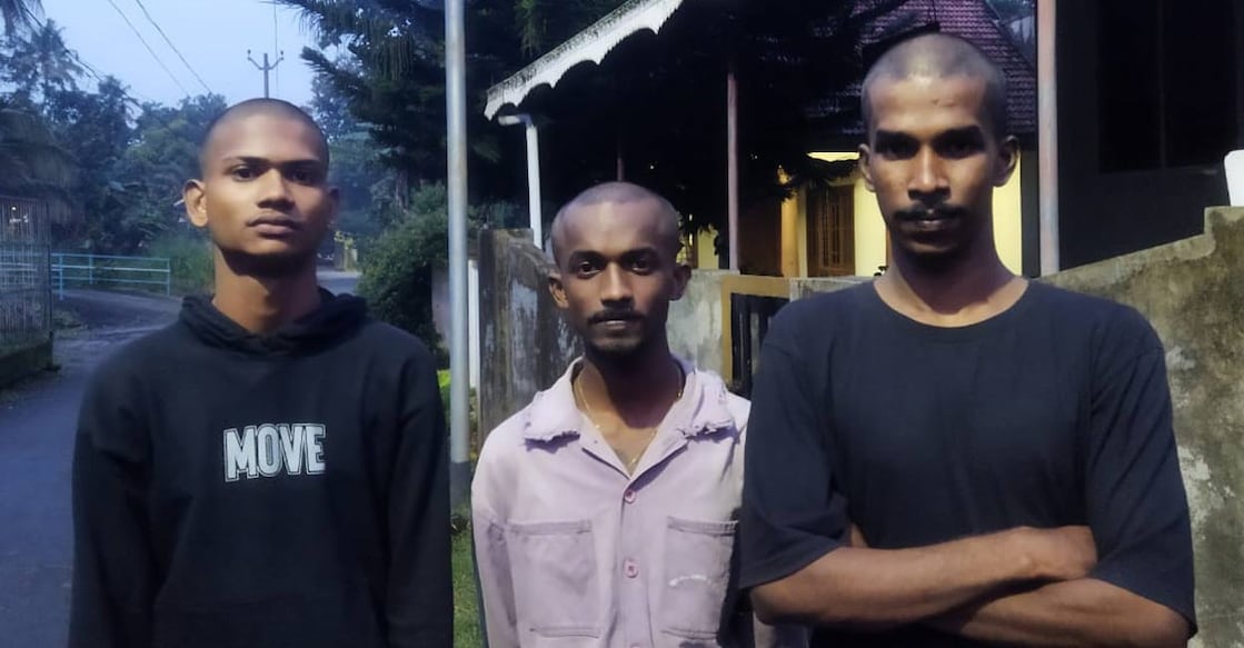 From left to right: Gokul, Alvin and Alfas. Photos: Special Arrangement. 