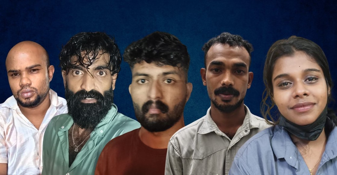 Francis, Shahanas, Anoop, Smijil and Arya. Photos: Special Arrangement. 