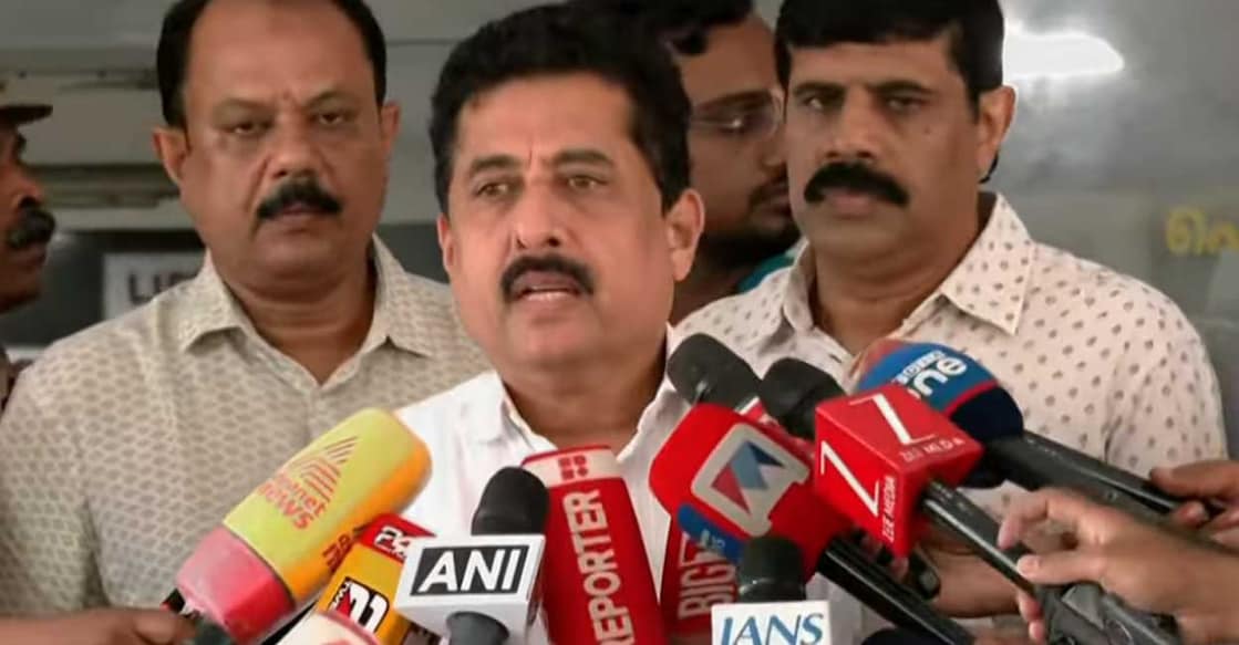 Education Minister N Samsudheen. Photo: Screengrab/Manorama News 