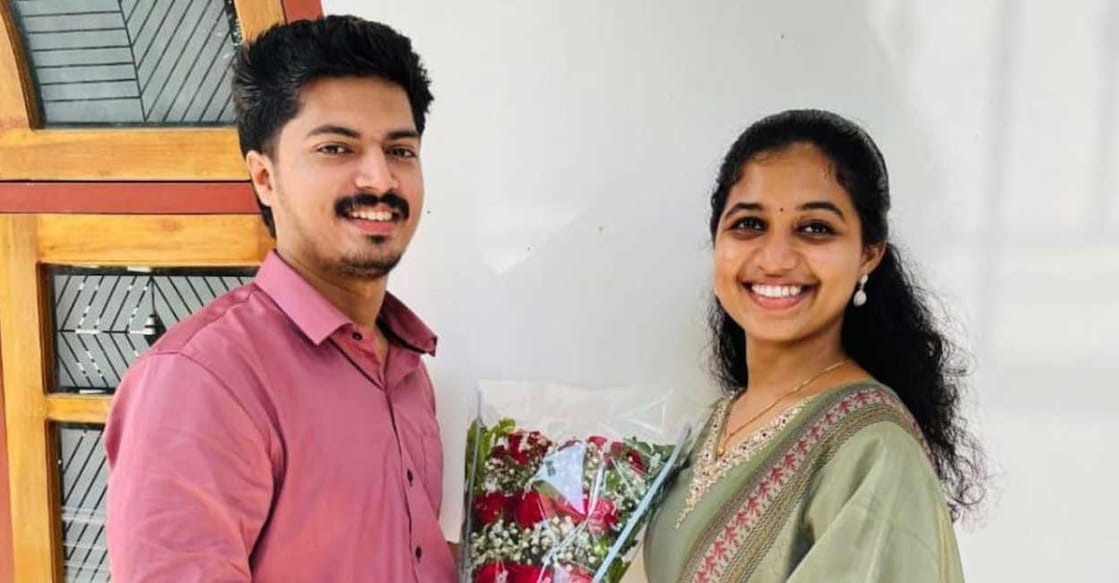 V Amal and P Anushree. Photo: Special arrangement