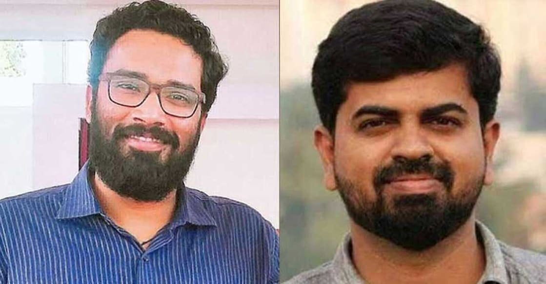 Sriram Venkitaraman, K M Basheer. Photo: Special arrangement