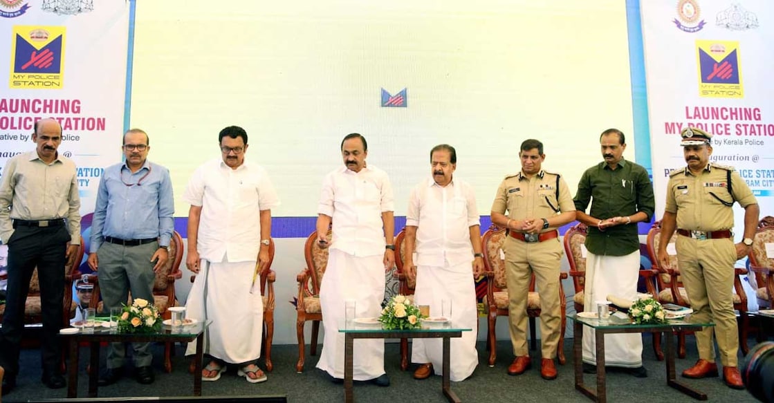 Chief Minister VD Satheesan inaugurates Kerala Police's 'My Police Station' project. Photo: Special arrangement