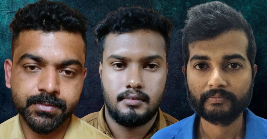 Vishnu, Ansil, Amal. Photos: Special Arrangement. 