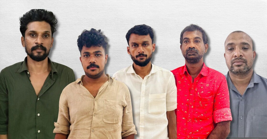 Mohammed Sabir K, Abdul Salam P A, Muhammed Hussain K H, Abbas P A, Sainul Abideen E S. Photo: Special arrangement