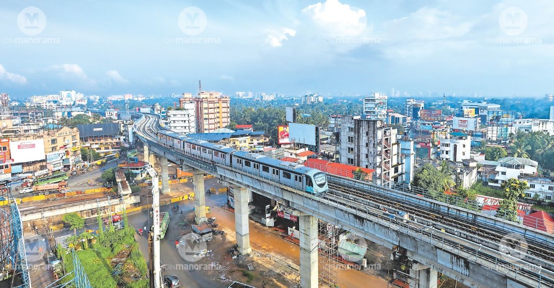 Kochi Metro. File Photo/ Manorama. 