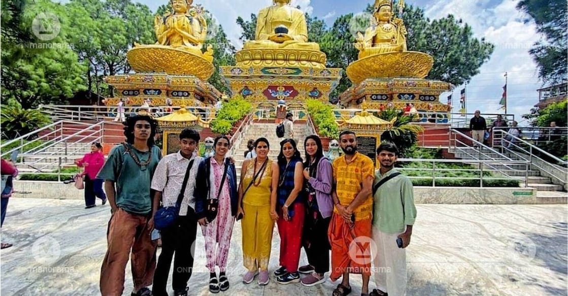 The travel group from Perinthalmanna. Photo: Special Arrangement.