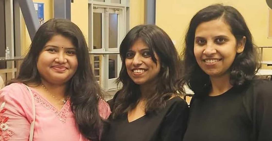 Anjana, Ann, Anila. Photo: Special arrangement