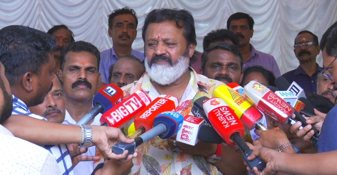 Suresh Gopi. Photo: Special arrangement