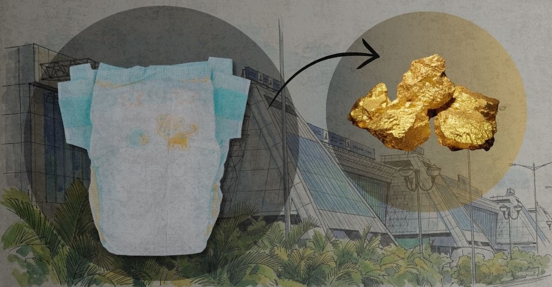 picture - diaper-gold-smuggling-kozhikode-airpot