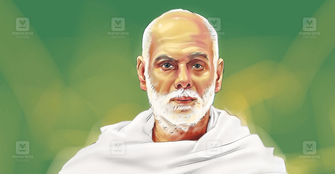 Sree Narayana Guru. Illustration: Manorama