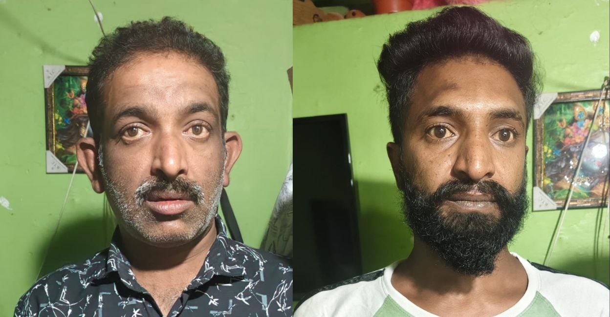 Two men were arrested in Karnataka for abducting and robbing people leaving liquor outlets in Wayanad at knifepoint, fleeing after two separate.Wayanad police arrests, liquor outlet robbery, abduction and robbery, criminal case Wayanad, knifepoint abduction, lottery seller robbed, vehicle abduction gang, organised crime Wayanad, Karnataka arrest, police operation Wayanad, theft at knifepoint, mugging after drinks, Wayanad criminal activity, fugitive arrest Karnataka, criminal charges Wayanad