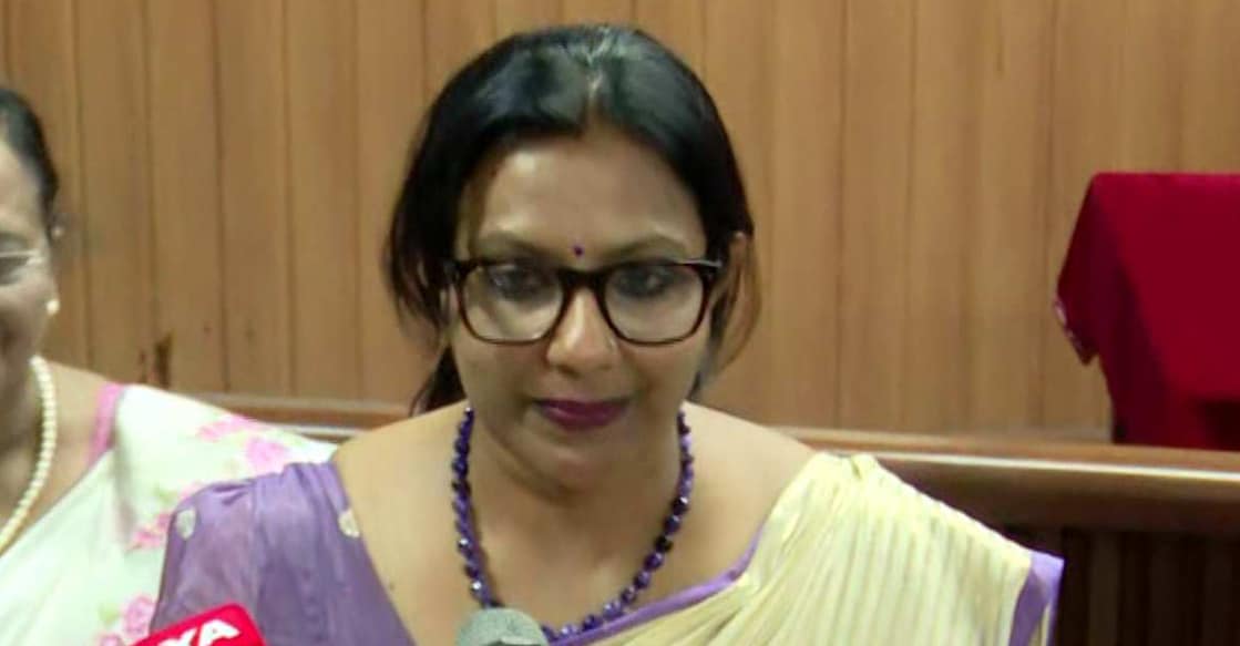 Maya Rahul. Photo: Manorama News