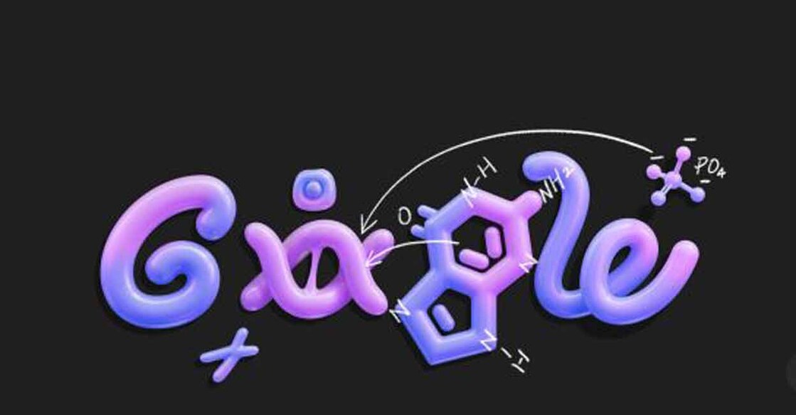 Today's Google doodle aims to serve as an educational tool to encourage people to explore genetics. Photo: Screengrab