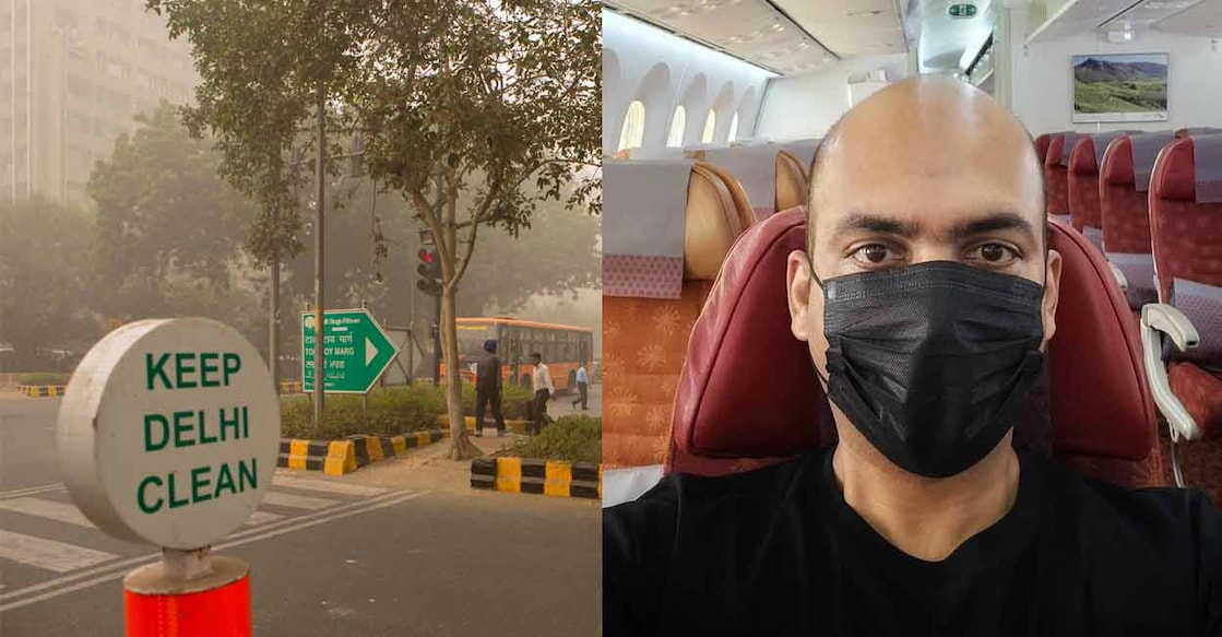 Delhi's AQI continues to be 'very poor;' Manu Kumar Jain. Photo: iStock/X/@manukumarjain