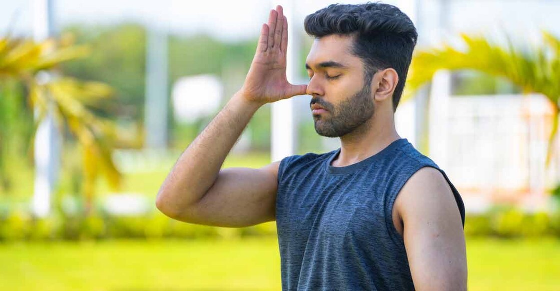 Surya bhedana pranayama can help warm your body. Photo: iStock