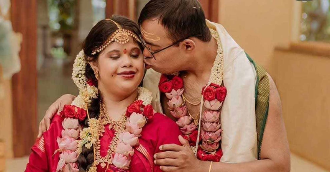 Vignesh and Ananya. Photo: Special Arrangement