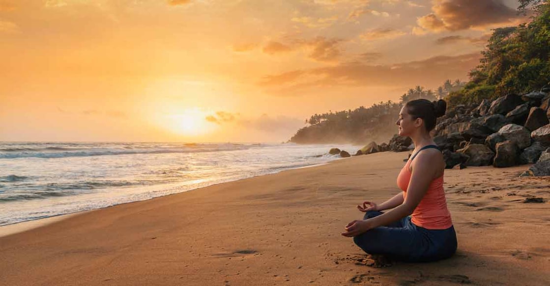 Ujjayi pranayama can be practised easily even by beginners. Photo: iStock