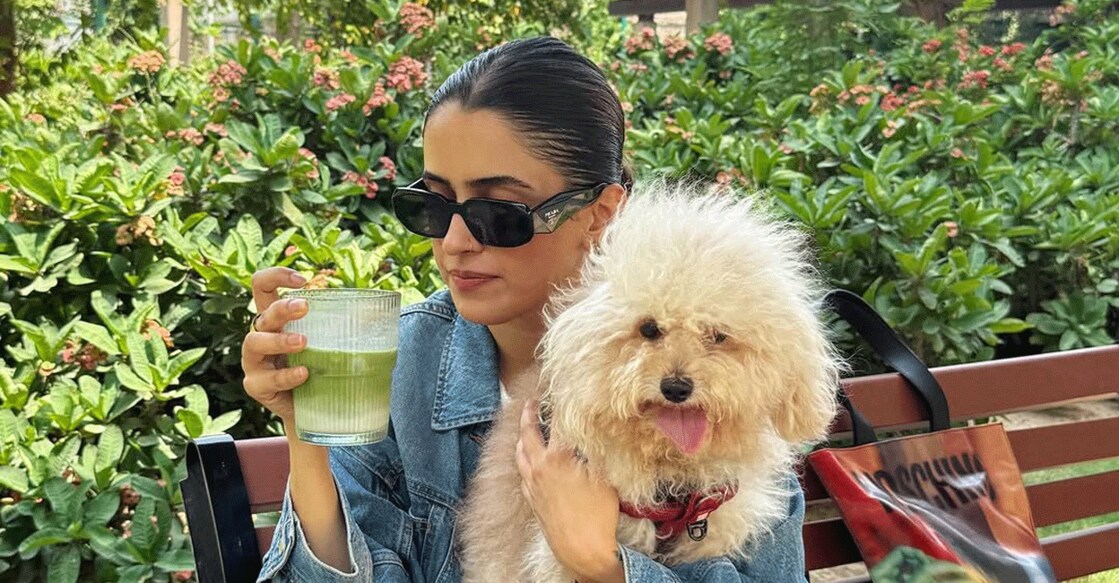 Sanya Malhotra's matcha brand is called 'Bree Matcha.' Photo: Instagram/@sanyamalhotra_