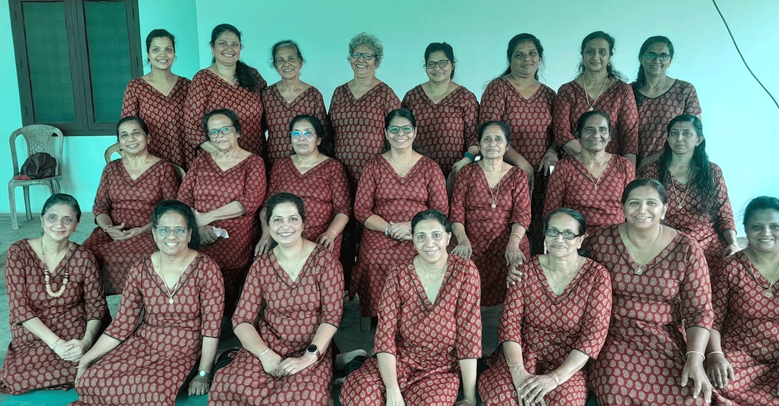 queens-yoga-club Members of the Queen's Yoga Club. Photo: Special Arrangement