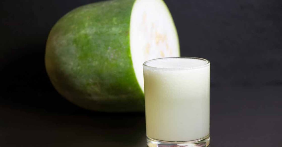 Ash gourd juice can contribute to hydration. Photo: iStock
