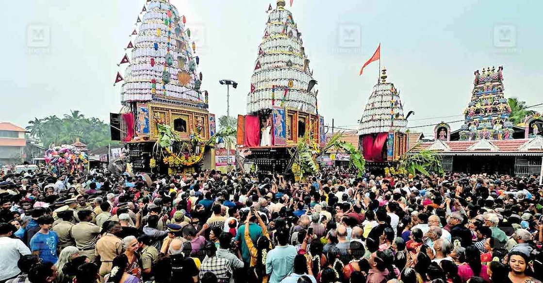 Kalpathy Chariot Festival in Palakkad in November last year. Photo: Manorama