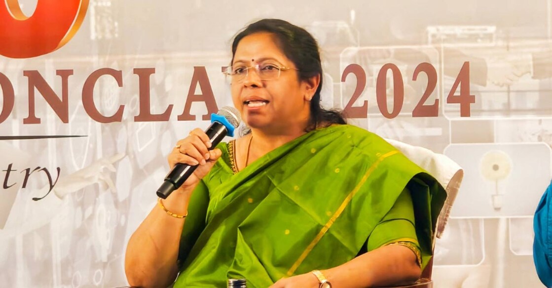 Dr Rajasree MS. Photo: Special arrangement. 