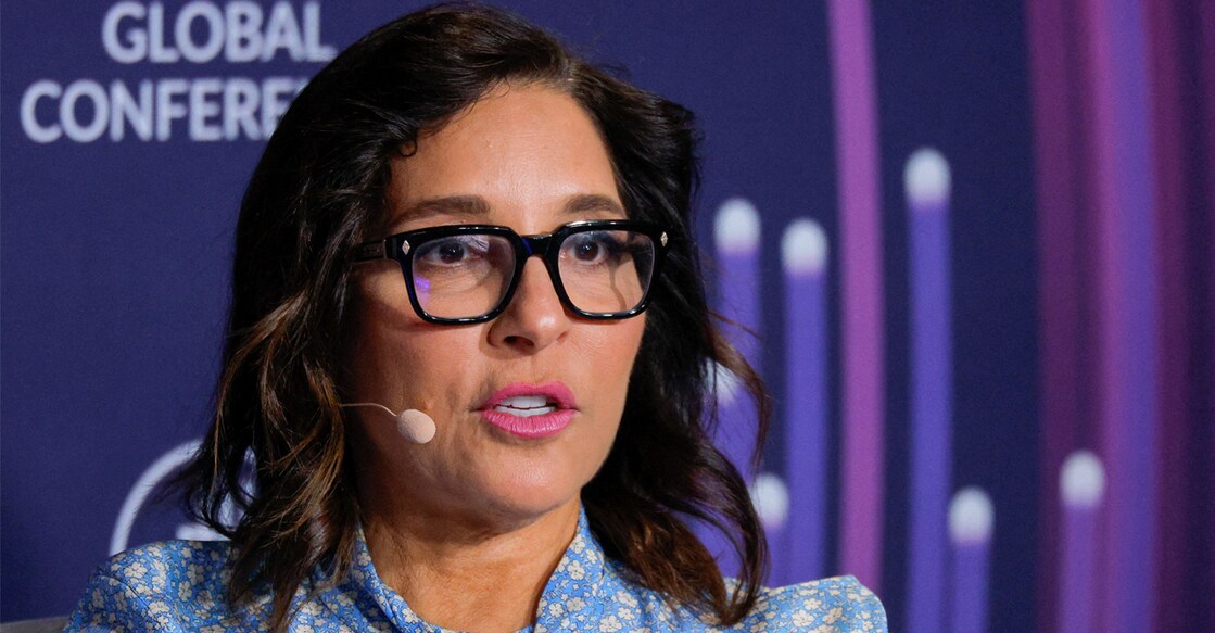 A file photo of Linda Yaccarino attending the Milken Institute Global Conference 2025 in Beverly Hills, California. Photo: Reuters