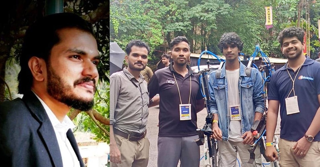 1) Alan Sindhu Dinsha, 2) Alan's team. Photos: Special Arrangement.  