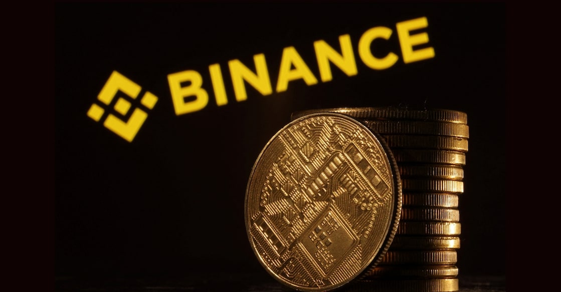 Binance logo. Photo: Reuters