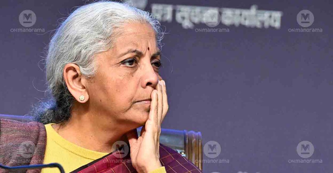  Finance Minister Nirmala Sitharaman. Photo: Manorama
