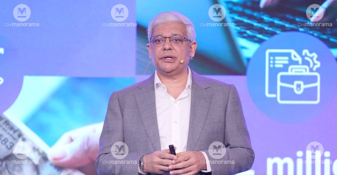 Sandeep Dutta, President of Amazon Web Services (AWS), India and South Asia at Techspectations 2026. Photo: Manorama. 