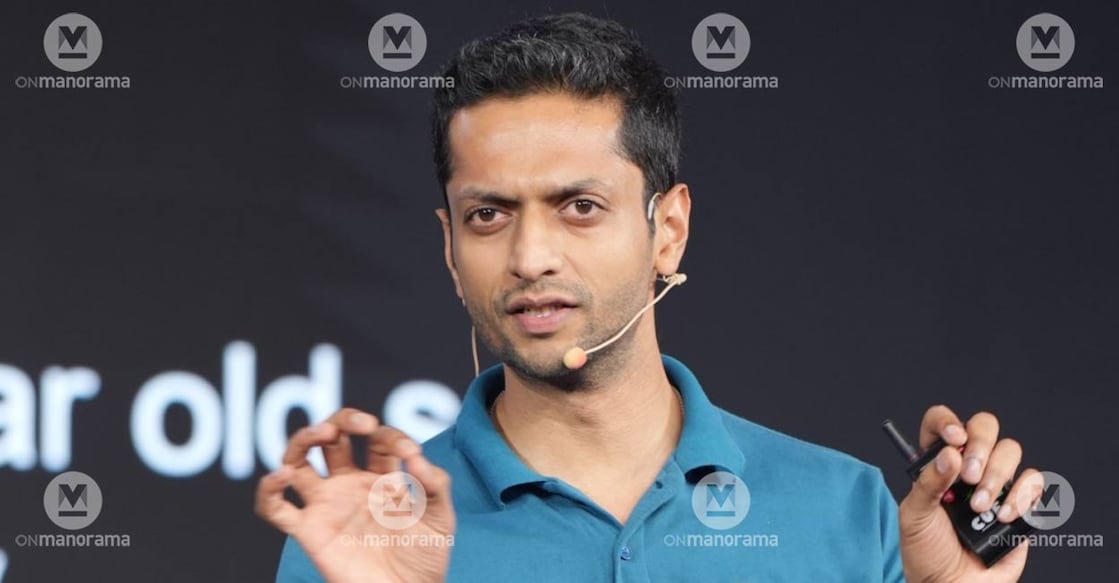 Tejas Goenka, Managing Director of Tally Solutions Private Limited, at ManoramaOnline Techspectations. Photo: Manorama. 