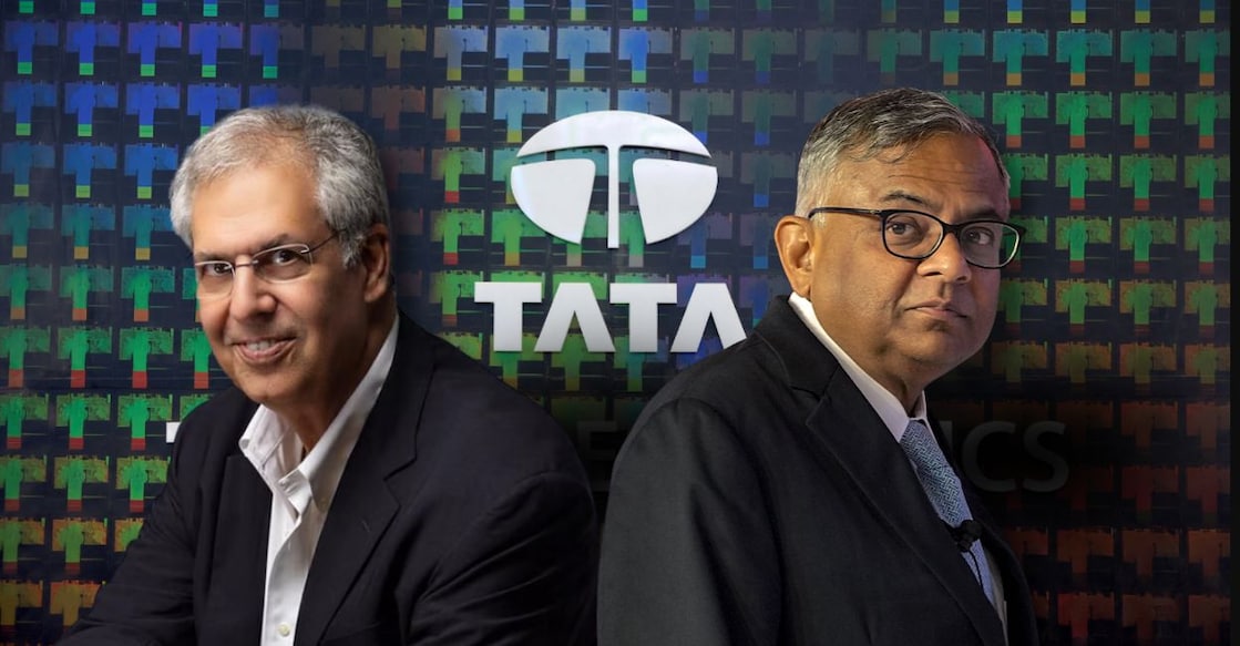  Noel Tata, N Chandrasekaran. Photo: Onmanorama