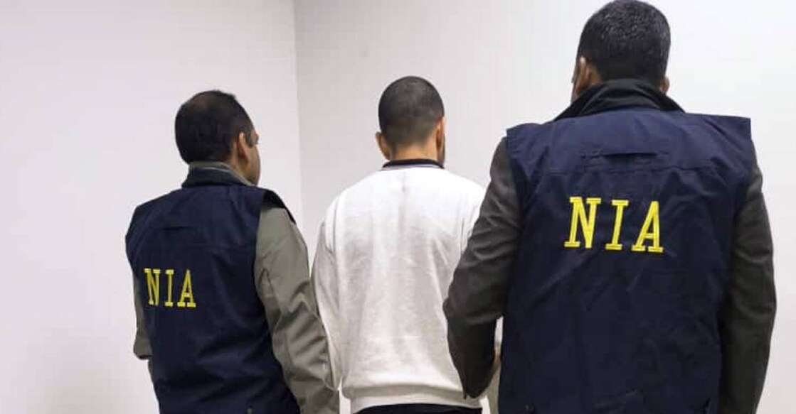 Gangster Anmol Bishnoi, key accused in murder of NCP leader Baba Siddique, accompanied by the National Investigation Agency (NIA) officials during his deportation from the US to India. Photo: PTI