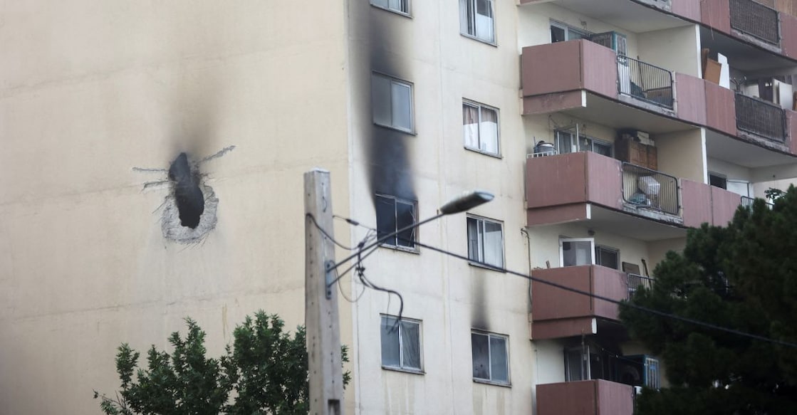 Untitled design - 1 A building stands damaged in the aftermath of Israeli strikes, in Tehran, Iran, June 13, 2025. Photo: Majid Asgaripour/WANA (West Asia News Agency) via REUTERS