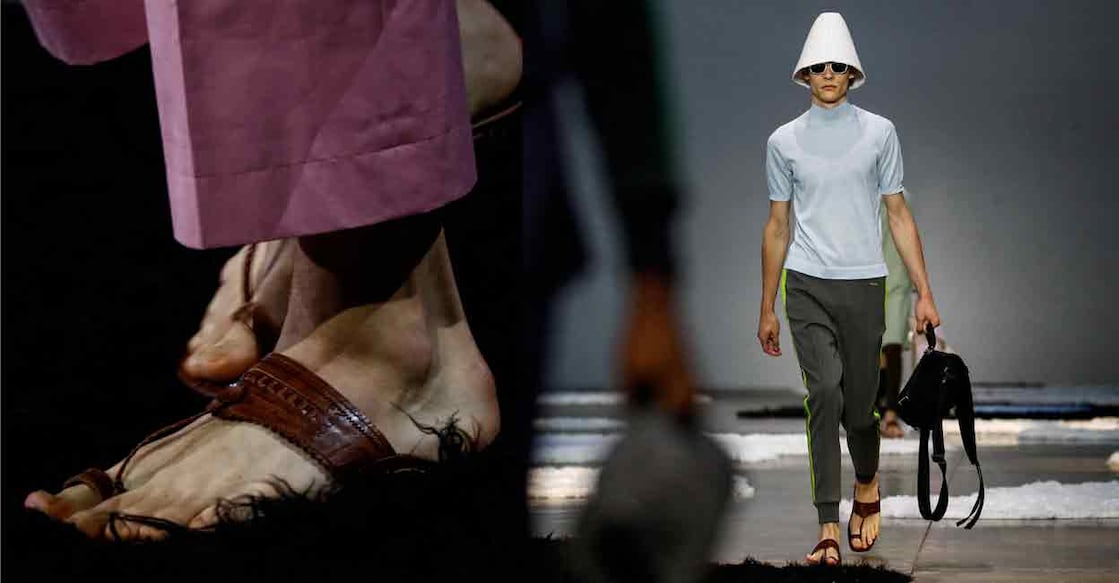 PRADA-MILAN Models present creations from Prada Spring-Summer 2026 menswear collection during the Milan Fashion Week in Milan, Italy, June 22, 2025. Photos: REUTERS/Alessandro Garofalo/File Photo