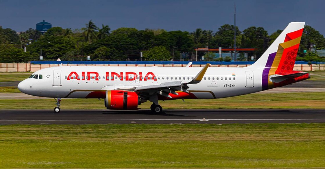Air India plane. Photo: Facebook/Air India