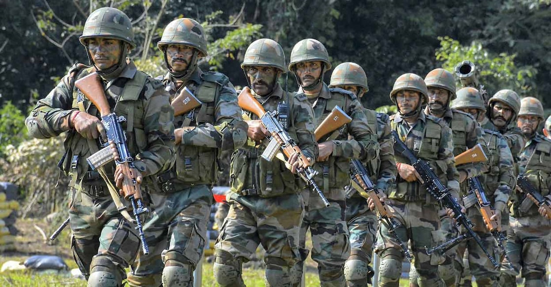 Representational image of Indian Military. Photo: PTI