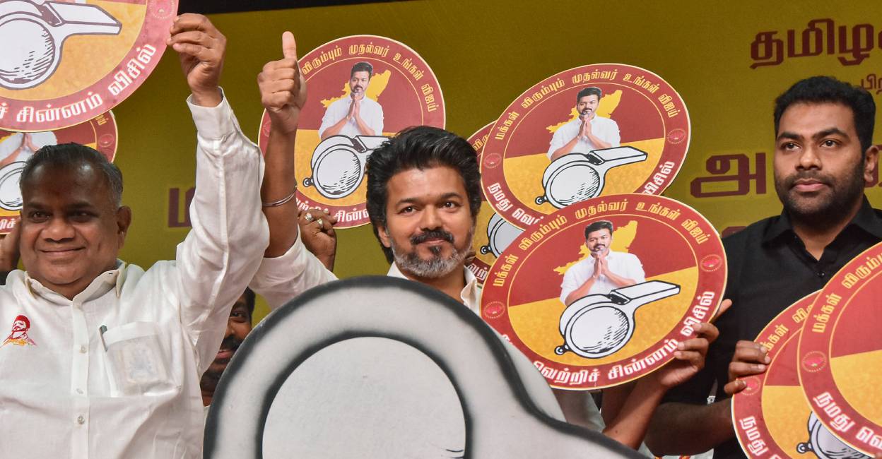Vijay Calls Tamil Nadu Polls a Democratic Battle, Unveils...