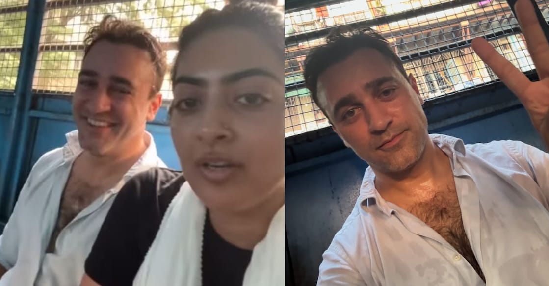 Actor Imran Khan detained during the protest. Photo: Instagram/@imrankhan