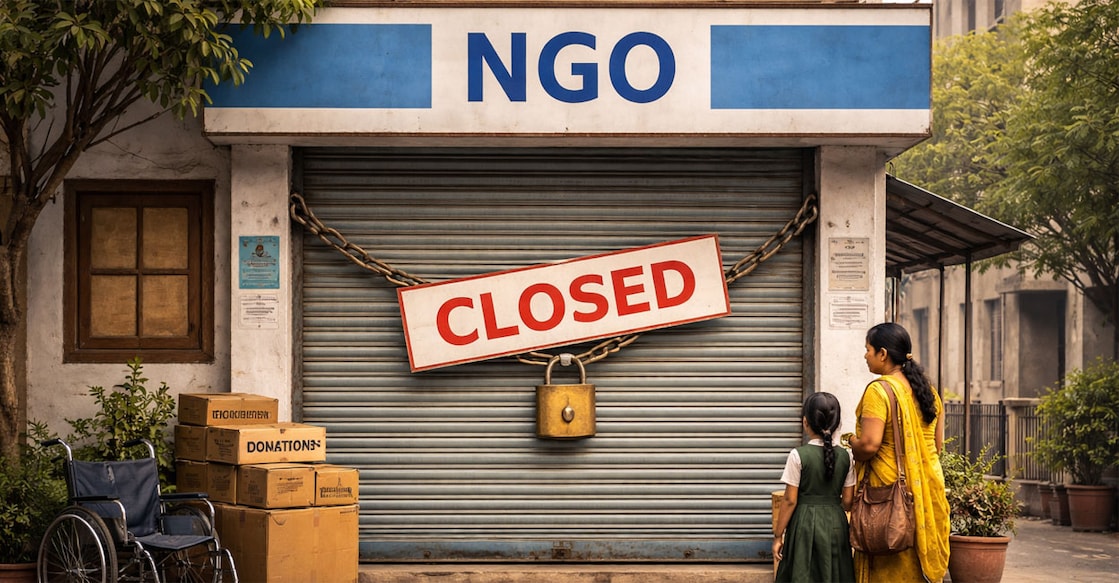 An AI-generated image of an NGO. 