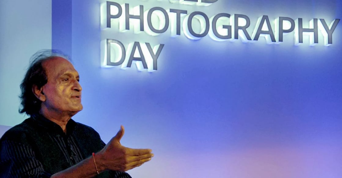 Raghu Rai, one of India's best-known photographers whose lens captured India in its many shades, died at the age of 83 at a private hospital on Sunday. Photo: PTI