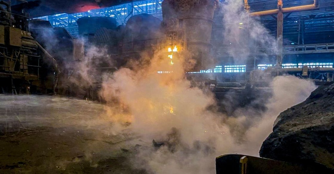 vizag-steel-fire