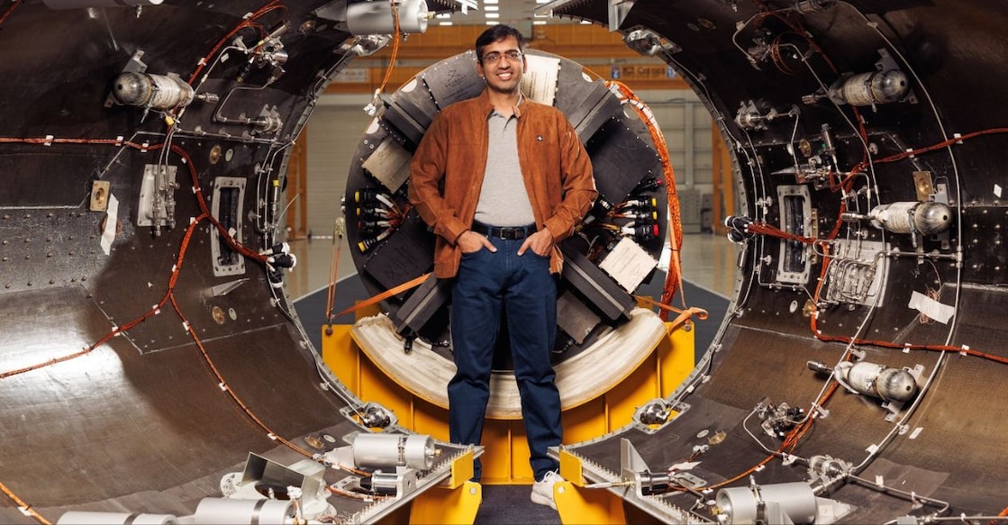 Pawan Kumar Chandana, co-founder of Skyroot Aerospace. Photo: Special Arrangement