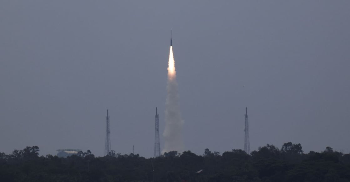Indian space startup Skyroot Aerospace launched its Vikram-1 rocket, marking the first attempt by an Indian private company to place a satellite in orbit. Photo: REUTERS/Priyanshu Singh